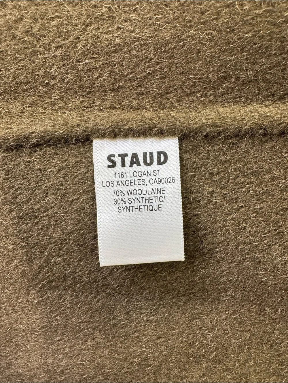 STAUD noah wool